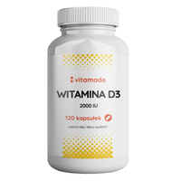 VITAMADE Witamina D3 2000IU 120 kaps