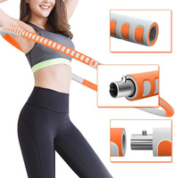 PIIKNUO Hula Hoop foldable orange-gray