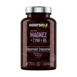 ESSENSEY Magnez + Cynk + B6 120 kaps