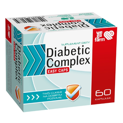 WEGAFARM Diabetic Complex Easy Caps 60 kaps