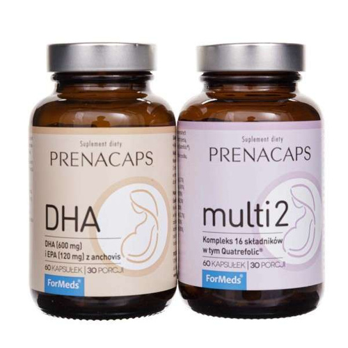 FORMEDS PRENACAPS MULTI 2 + DHA 60 + 60 kaps