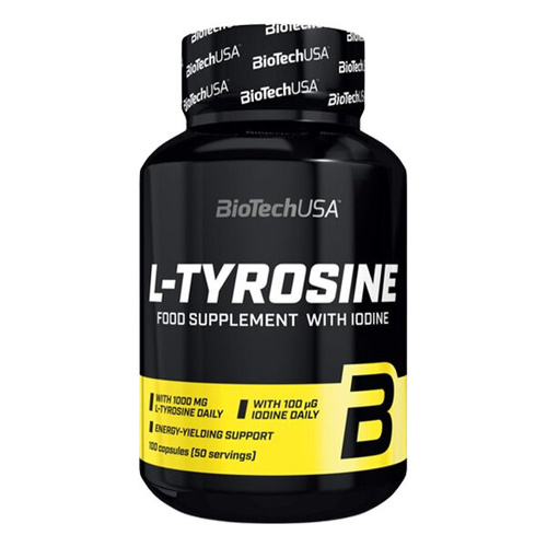 BIOTECH L-Tyrosine 500mg 100 kaps