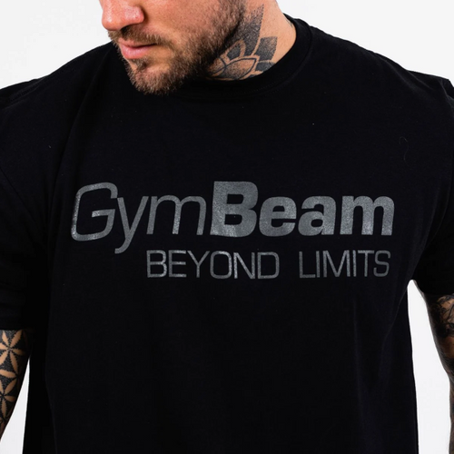 GYMBEAM Koszulka Beyond Limits Czarna
