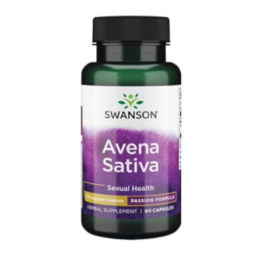 SWANSON Avena Sativa 575mg 60 kaps