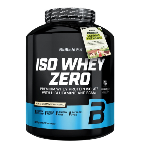 BIOTECH Iso Whey Zero 1816 g+ Iso Whey Zero 25 g+ Shaker + worek