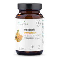 AURA HERBALS Czosnek Immuno+ 60 kaps