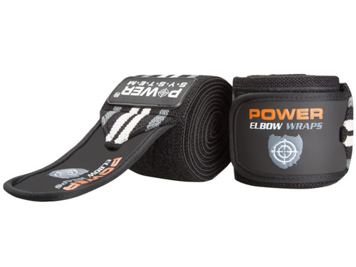 POWER SYSTEM Taśma wzmacniająca łokcie Elbow Wraps 3600