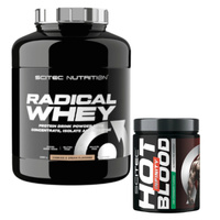 SCITEC Radical Whey 2000 g + SCITEC Hot Blood Infinity 350 g
