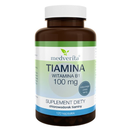 MEDVERITA Tiamina 100 mg 120 kaps