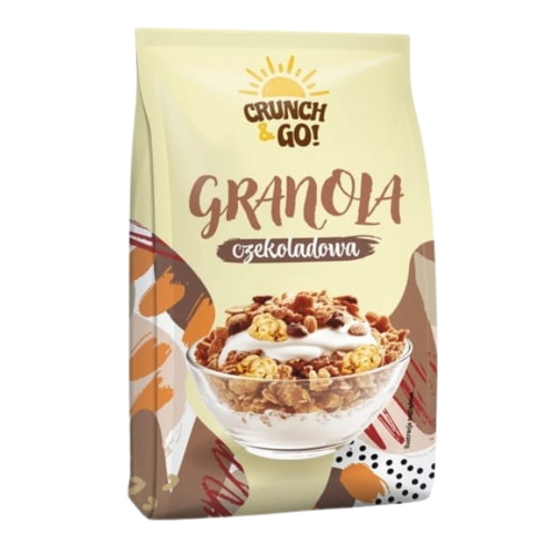 CRUNCH&GO! Granola Czekoladowa 380 g