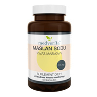 MEDVERITA Maślan Sodu 60 kaps