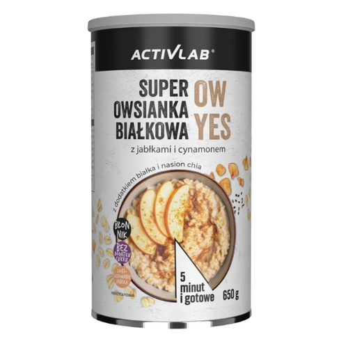 ACTIVLAB Super Owsianka Białkowa OW YES 650 g