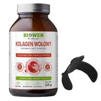 BIOWEN Kolagen Wołowy 225 g + ZIPKLICK Uniwersalna podstawka uchwyt do smartfonu