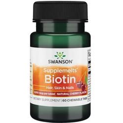 SWANSON Biotyna 60 tabletek do ssania