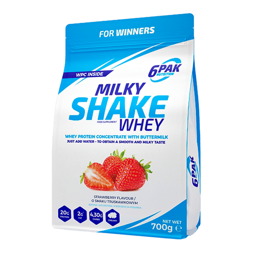 6PAK Milky Shake Whey 700 g