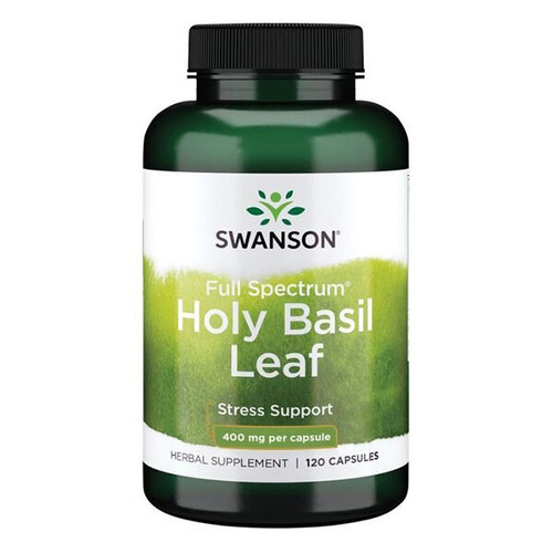 SWANSON FS Holy Basil 400mg 120 kaps