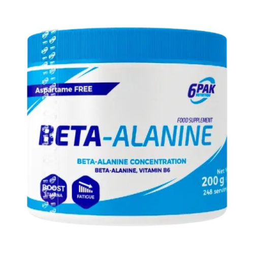 6PAK Beta-Alanine 200 g