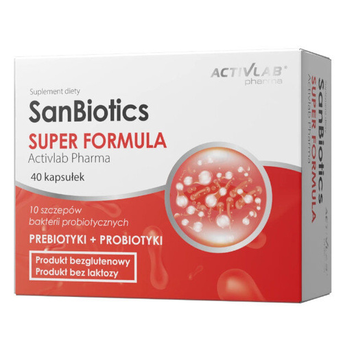 ACTIVLAB Sanbiotics Super Formula 40 kaps