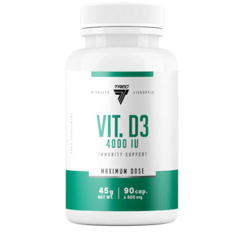 TREC Vitamin D3 4000 IU 90 kaps