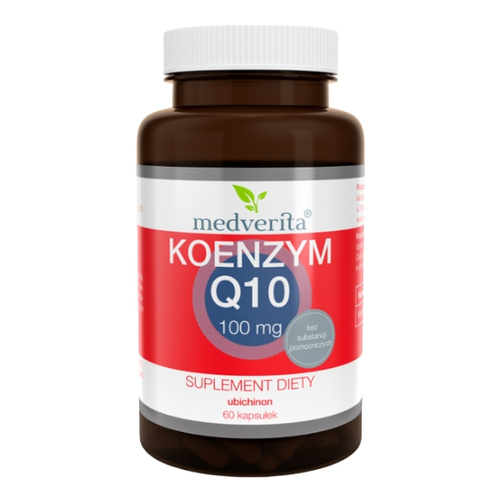 MEDVERITA Koenzym Q10 Ubichinon 100mg 60 kaps