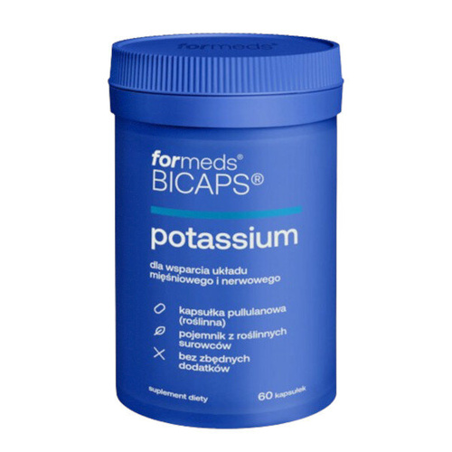 FORMEDS BICAPS POTASSIUM Cytrynian Potasu 60 kaps