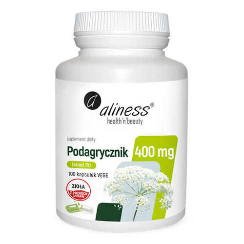 ALINESS Podagrycznik 400 mg 100 kaps