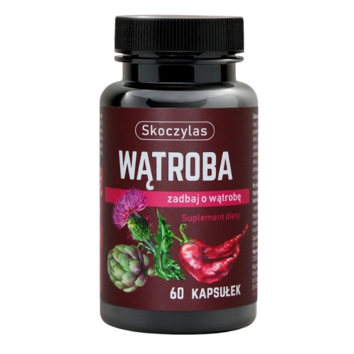 SKOCZYLAS Wątroba - Ostropest Karczoch Kapsaicyna 60 kaps