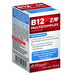 WEGAFARM B12 Multicomplex 60 kaps