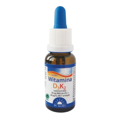 DR. JACOB'S Witamina D3 + K2 20 ml