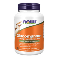 NOW FOODS Glucomannan 575mg Konjac Root 180 kaps