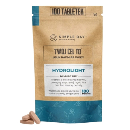TWÓJ CEL TO Hydrolight Metabolizm Cellulit Nadmiar Wody 100 tabs