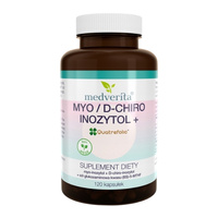MEDVERITA Myo / D-Chiro-Inozytol 120 kaps