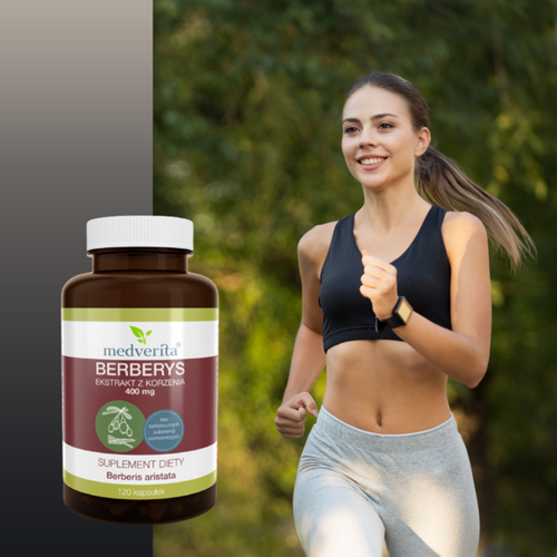 MEDVERITA Berberys ekstrakt 400mg 120 kaps