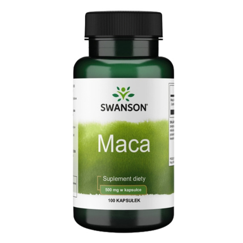 SWANSON Maca 500mg 100 kaps