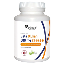 ALINESS Beta Glukan 500 mg 100 kaps