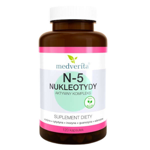 MEDVERITA N-5 Nukleotydy 120 kaps