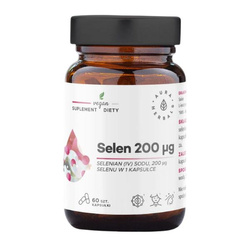 AURA HERBALS Selen 200μg Selenian (IV) sodu 60 kaps