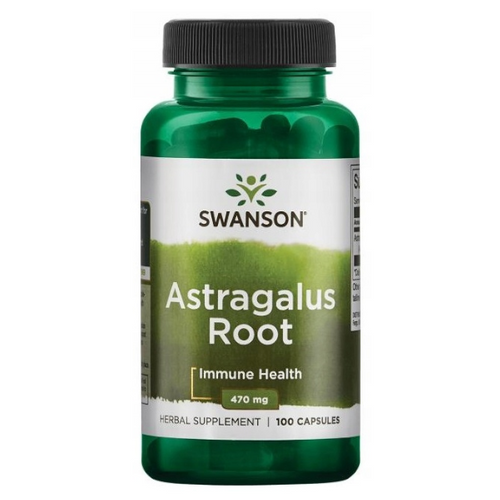 SWANSON Astragalus 470mg 100 kaps