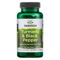 SWANSON FS Turmeric Czarny Pieprz 60 kaps