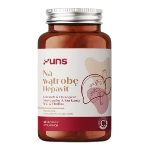 UNS Na Wątrobę Hepavit 60 kaps