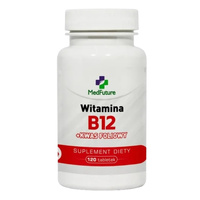 MEDFUTURE Witamina B12 1000mcg + Kwas Foliowy 120 tabl