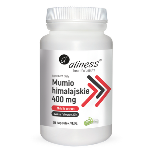 ALINESS Mumio Himalajskie 400mg 90 Vege kaps