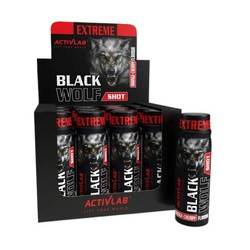 Shot Przedtreningowy Wieloskładnikowy ACTIVLAB Black Wolf Shot 80 ml x12