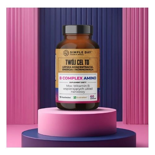 TWÓJ CEL TO B Complex Amino 60 kaps