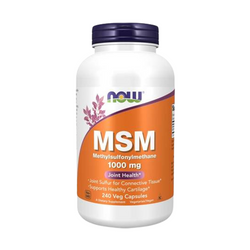 NOW FOODS MSM Metylosulfonylometan 1000mg 240 kaps