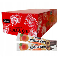 32x CORNEXI ROLL & GO Baton Owsiany z Nadzieniem Morelowym 30 g
