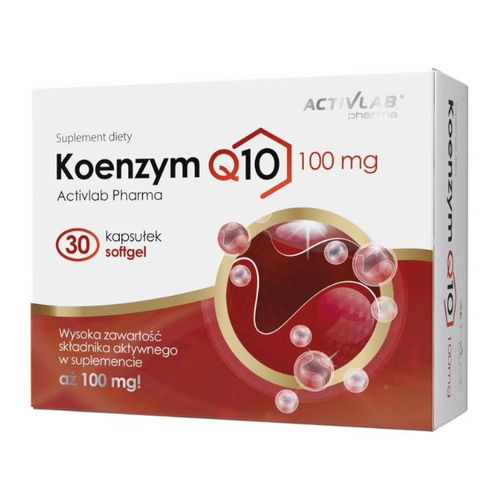 ACTIVLAB PHARMA Koenzym Q10 100mg 30 kaps