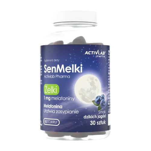 ACTIVLAB Pharma Senmelki Żelki z Melatoniną 30 Żelek 