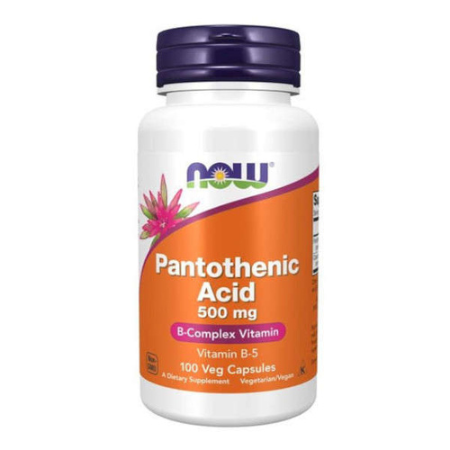 NOW FOODS Pantothenic Acid 500mg 100 vkaps