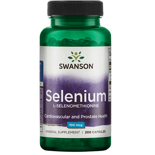 SWANSON Selen SeLECT 100mcg 200 kaps